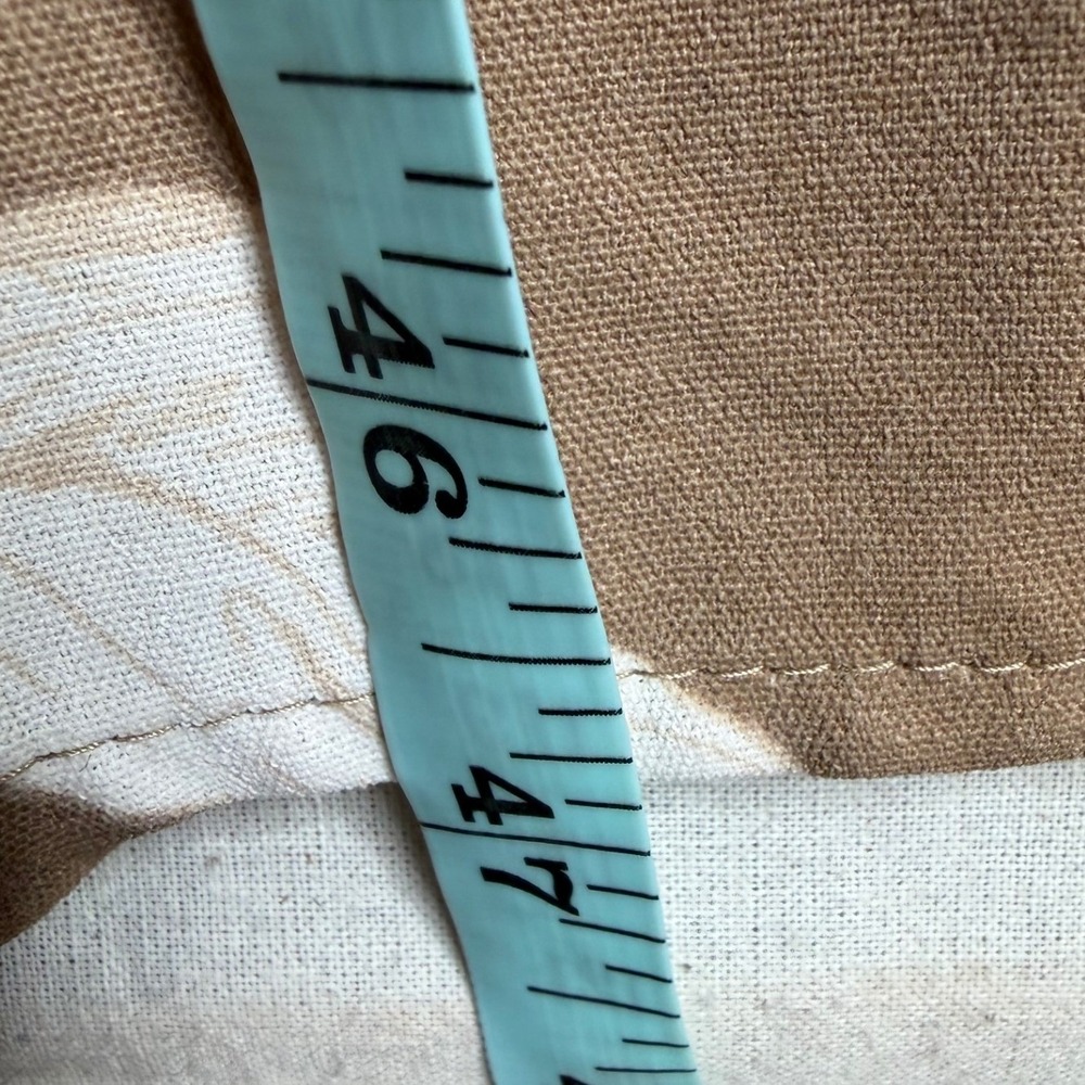 Blue Pepper Floral Print Tiered Midi Dress size Large Khaki/White - Picture 7 of 7